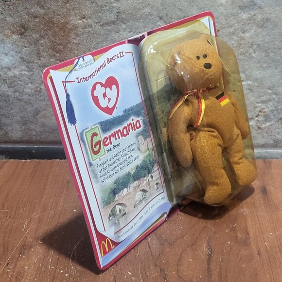 Ty Germania the Bear McDonalds International Bears II Ty Beanie Babies 1990 - Picture 7 of 10